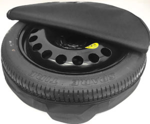 Mercedes A-Class 2012-PRESENT DAY 17" SPACE SAVER SPARE WHEEL AND COVER BAG-0